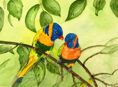 Tiana Melnychuk - Watercolour Painting